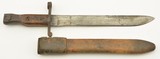 US and Canadian Marked Pattern 1908 Ross Mk. I Bayonet w/ Scabbard - 2 of 10