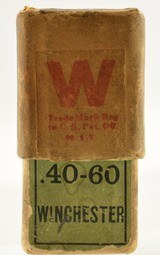 Colorful Full Box Winchester 40-60 Black Powder Ammo Full Box - 3 of 7