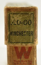 Colorful Full Box Winchester 40-60 Black Powder Ammo Full Box - 5 of 7