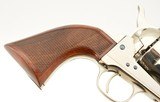 Nickel Taylor's & Co. 1873 Cattleman SA Cowboy Revolver 45 LC 4" LNIB - 2 of 13