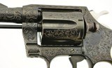 Beautiful Colt .32 Detective Special Revolver Engraved by R.W. Ingle - 10 of 15