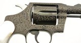 Beautiful Colt .32 Detective Special Revolver Engraved by R.W. Ingle - 3 of 15