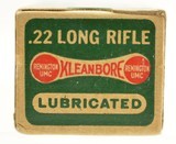 Remington “Dog Bone" 22 LR Ammo 1930 Kleanbore Lubrica - 3 of 7