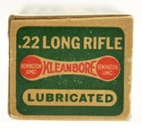 Remington “Dog Bone" 22 LR Ammo 1930 Kleanbore Lubrica - 5 of 7