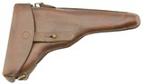 WWI Swiss M 1900 / 06 Luger pistol Holster RH Brown 1916
