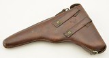 WWI Swiss M 1900 / 06 Luger pistol Holster RH Brown 1916 - 2 of 5