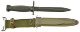 South Korea K-M4 Bayonet with PWH M8A1 Scabbard - 1 of 9