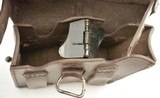 WWI Mannlicher Model 1894 Leather Ammo Pouch Bulgaria - 4 of 7