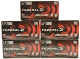 Federal American Eagle 5.7x28 mm Ammo 250 rounds