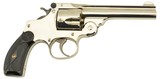 Outstanding Nickel Smith & Wesson Perfected Model Revolver