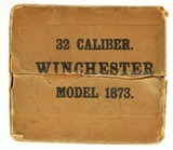 Excellent Full Winchester Black Powder Box 32 WCF Early “Central Fire" - 3 of 7