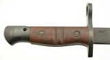 Excellent WWI US M1917 Remington Bayonet and Scabbard - 3 of 14
