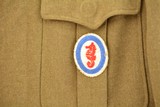 WW2 US Army Amphibious Engineer Ike Jacket with Ribbon Bar - 6 of 11