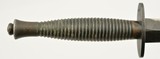 Early Third Pattern WWII Fairbairn Sykes Dagger Thick Blade Broad Arro - 2 of 14