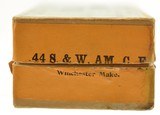 Rare Winchester Black Powder Box 44 S&W American Ammo 34 Rds W/Insert - 5 of 9