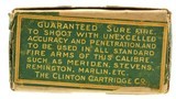 Rare Full Box Clinton Cartridge Co. 22 Short Smokeless Ammo - 6 of 7