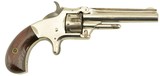 Excellent Antique Smith & Wesson Number One Nickel 22 Revolver - 1 of 13