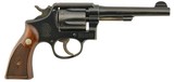 Police Marked S&W .38 M&P Postwar Revolver (Pre-Model 10) - 1 of 12