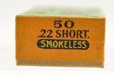 Early Sealed! Winchester Green & Red Smokeless Issue 22 Short Ammo - 5 of 7