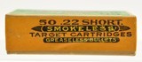Early Sealed! Winchester Green & Red Smokeless Issue 22 Short Ammo - 4 of 7