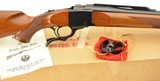 Pre-Warning Ruger No. 1-B Rifle in .22-250 Rem. with Box and Letter - 1 of 15