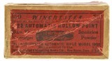 Winchester 1914 Issues 22 Win Auto Ammo Hollow Point Smokeless - 1 of 7