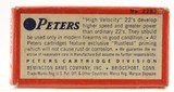 Peters “New" High Velocity 22 LR Ammo 1959 Issue - 4 of 5