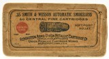 Scarce Pre-WWI 35 Smith & Wesson Ammo Remington UMC Full Box 50 Rds - 1 of 7