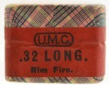 Sealed! “Fabric" UMC Box 32 Long Rim Fire BP Ammo - 4 of 5