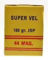 Original Super Vel 44 Magnum Ammunition 180 Grain JSP 20 Rounds - 4 of 6