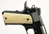 Beautiful Turnbull Commander Model 1911 LNIB w/ Giraffe Bone Grips - 2 of 15