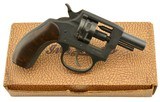 Iver Johnson Model 56A Starter Pistol 22 Cal Blank Firing Orig Box - 1 of 12