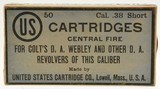 Excellent Sealed! US Cartridge Co. 38 Short CF Black Powder Ammo Lowel - 1 of 6