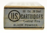 Excellent Sealed! US Cartridge Co. 38 Short CF Black Powder Ammo Lowel - 3 of 6