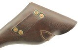 Scarce Service Holster Belonging to Maj. John Page Wood, Border Regt. - 5 of 7