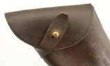Scarce Service Holster Belonging to Maj. John Page Wood, Border Regt. - 3 of 7