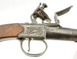 Pair of Flintlock Turn-Off Pistols by Hadley of London - 14 of 15