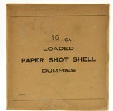 USGI Sealed! Winchester 2 Piece Box 16 Ga Paper Shot Shell Dummies 2 9