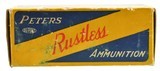 Scarce Partial Box Peters Rustless 38 Colt Special Ammo Kings Mills - 2 of 4
