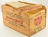Vintage Winchester Super-Speed Paper 12ga. 2 3/4" 4 Buck Shells Crate - 9 of 9