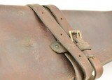 Antique Leather Rifle Scabbard Lyon Boston for Krag or Similar - 7 of 9