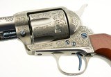 Beautiful Taylors & Co. Engraved 45 Colt 1873 Cattleman Uberti 4 3/4 - 6 of 13