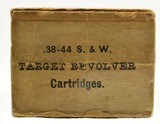 Scarce Full & Sealed! Winchester 38-44 Target Ammo Red Label BP - 3 of 6
