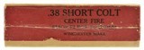 Full & Sealed! Winchester 38 Short Colt Smokeless Ammo - 4 of 6