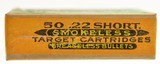 Early Sealed! Winchester Green & Red Smokeless Issue 22 Short Ammo - 4 of 6