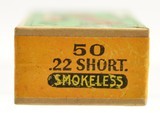 Early Sealed! Winchester Green & Red Smokeless Issue 22 Short Ammo - 5 of 6