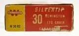 Full Box Winchester 30 Rem Ammo Super Speed Silvertip 20 Rounds W30R2 - 2 of 4