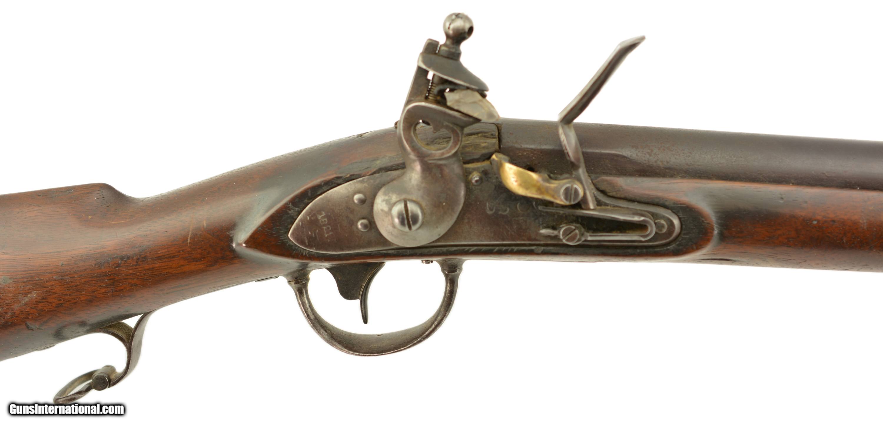 Scarce US Model 1817 Common Rifle by Deringer (Reconversion to Flint)