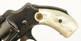 S;W .32 Safety Hammerless Revolver Mother of Pearl Grips - 5 of 13