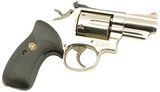 Excellent Smith & Wesson 19-5 Combat Magnum Nickel 357 Magnum - 1 of 11